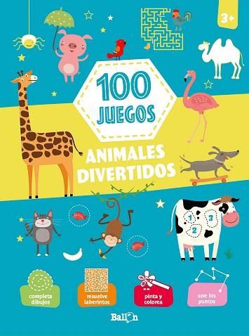 100 JUEGOS  ANIMALES DIVERTIDOS | 9789403217055 | BALLON | Llibreria Drac - Llibreria d'Olot | Comprar llibres en català i castellà online