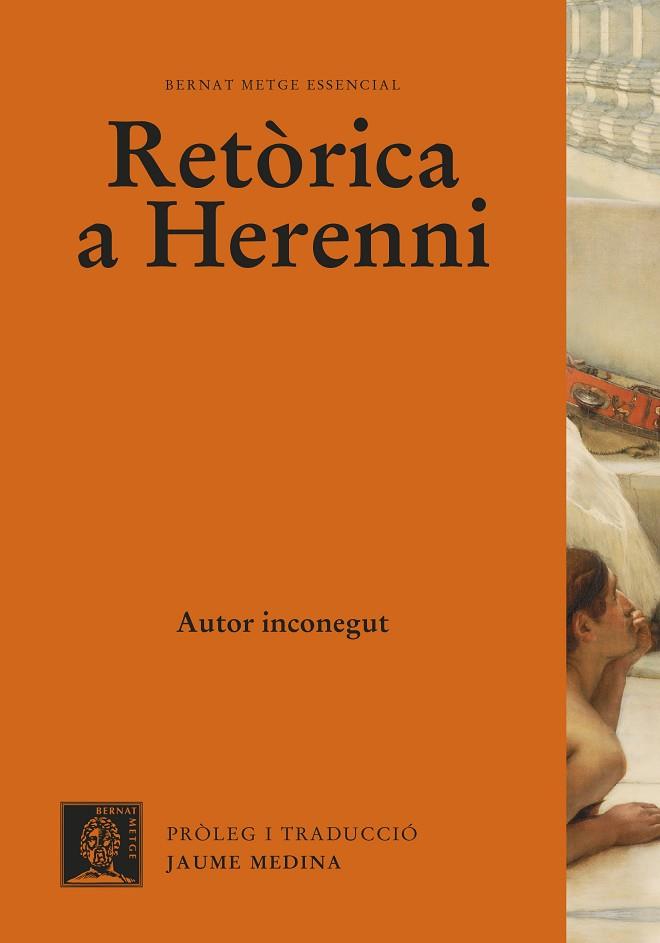 RETÒRICA A HERENNI | 9788498593730 | AUTOR INCONEGUT | Llibreria Drac - Llibreria d'Olot | Comprar llibres en català i castellà online