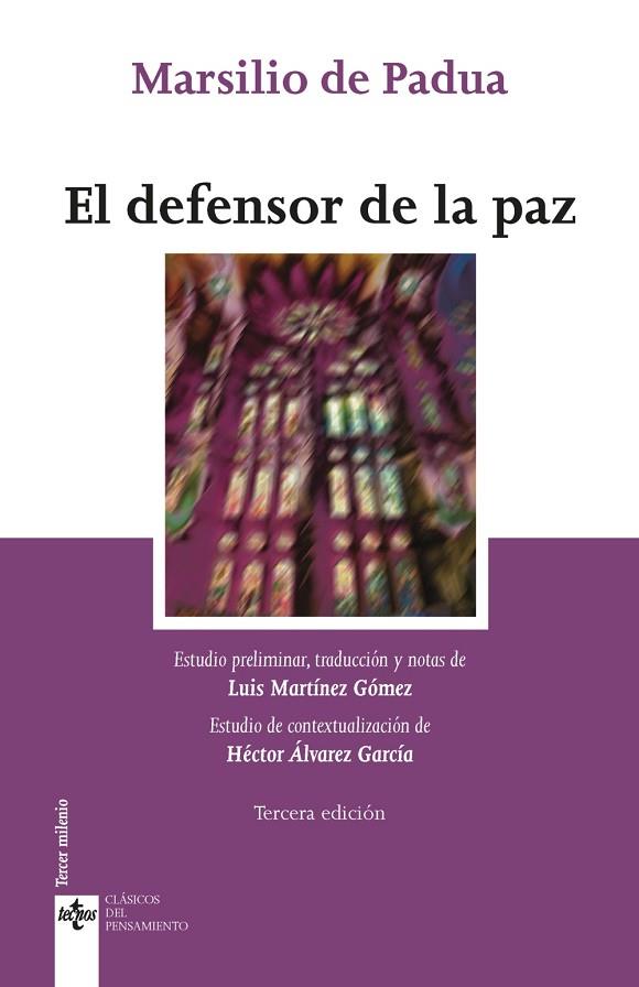 DEFENSOR DE LA PAZ, EL | 9788430981588 | PADUA, MARSILIO DE | Llibreria Drac - Llibreria d'Olot | Comprar llibres en català i castellà online