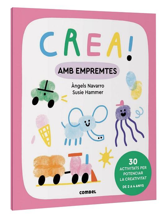 CREA AMB EMPREMTES | 9788411581073 | NAVARRO, ÀNGELS | Llibreria Drac - Llibreria d'Olot | Comprar llibres en català i castellà online