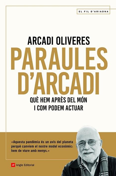 PARAULES D'ARCADI | 9788418197451 | OLIVERES BOADELLA , ARCADI | Llibreria Drac - Librería de Olot | Comprar libros en catalán y castellano online