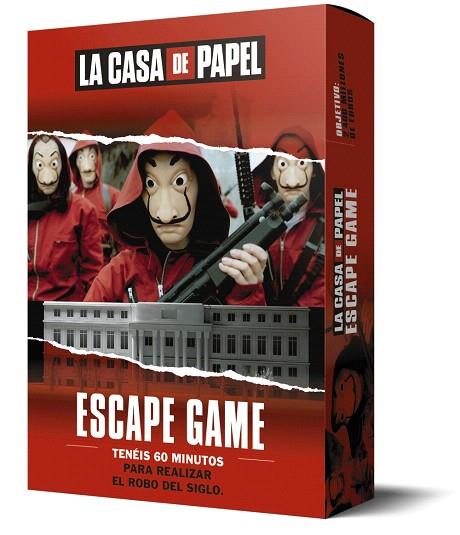 ESCAPE GAME (LA CASA DE PAPEL) | 9788417720438 | AA.DD. | Llibreria Drac - Librería de Olot | Comprar libros en catalán y castellano online