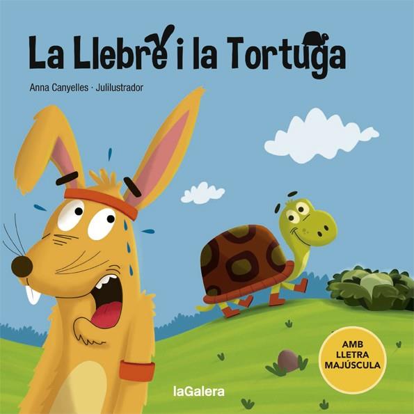LLEBRE I LA TORTUGA, LA (LLETRA MAJUSCULA) | 9788424668716 | CANYELLES, ANNA | Llibreria Drac - Llibreria d'Olot | Comprar llibres en català i castellà online