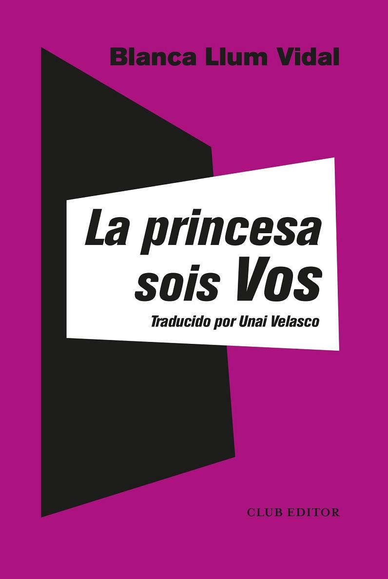 PRINCESA SOIS VOS, LA | 9788473293334 | VIDAL, BLANCA LLUM | Llibreria Drac - Llibreria d'Olot | Comprar llibres en català i castellà online