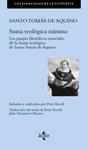 SUMA TEOLÓGICA MÍNIMA | 9788430959242 | AQUINO, SANTO TOMÁS DE | Llibreria Drac - Llibreria d'Olot | Comprar llibres en català i castellà online