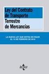 LEY DEL CONTRATO DE TRANSPORTE TERRESTRE DE MERCANCIAS | 9788430950409 | - | Llibreria Drac - Llibreria d'Olot | Comprar llibres en català i castellà online
