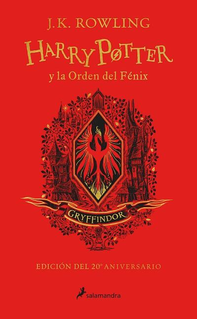 HARRY POTTER Y LA ORDEN DEL FÉNIX (EDICIÓN GRYFFINDOR DEL 20º ANIVERSARIO) (HARRY POTTER) | 9788418174605 | ROWLING, J.K. | Llibreria Drac - Llibreria d'Olot | Comprar llibres en català i castellà online