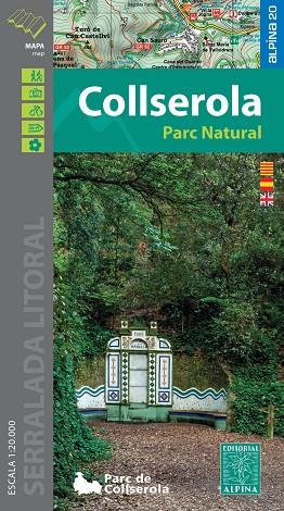 COLLSEROLA PARC NATURAL (CARPETA 1 MAPA 1:20000) | 9788480908320 | AA.DD. | Llibreria Drac - Librería de Olot | Comprar libros en catalán y castellano online