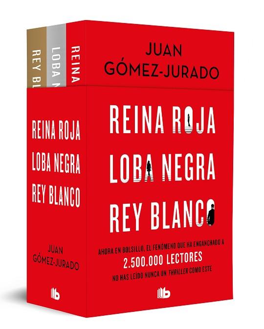 TRILOGÍA REINA ROJA (PACK CON: REINA ROJA | LOBA NEGRA | REY BLANCO) | 9788413145037 | GÓMEZ-JURADO, JUAN | Llibreria Drac - Llibreria d'Olot | Comprar llibres en català i castellà online