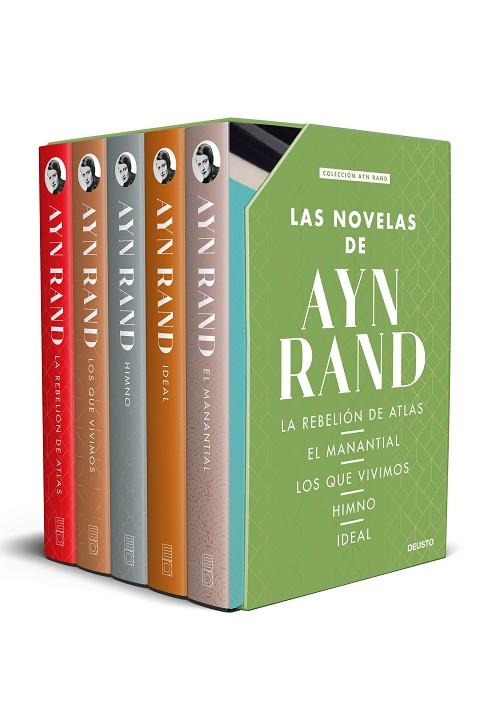AYN RAND (ESTUCHE 5 LIBROS) | 9788423432943 | RAND, AYN | Llibreria Drac - Llibreria d'Olot | Comprar llibres en català i castellà online