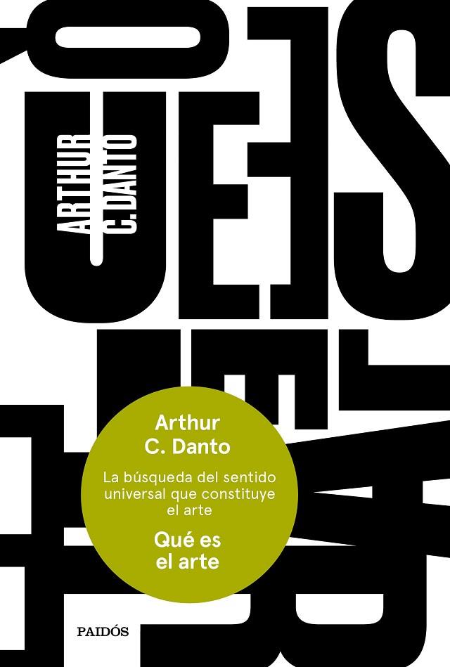 QUÉ ES EL ARTE | 9788449336621 | DANTO, ARTHUR C. | Llibreria Drac - Librería de Olot | Comprar libros en catalán y castellano online