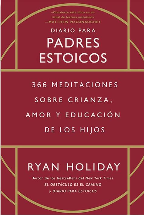 DIARIO PARA PADRES ESTOICOS | 9788417963880 | HOLIDAY, RYAN | Llibreria Drac - Llibreria d'Olot | Comprar llibres en català i castellà online