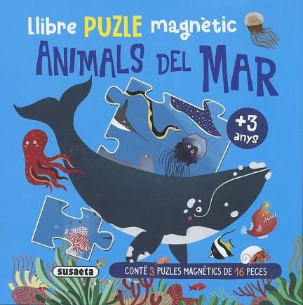 LLIBRE PUZLE MAGNÈTIC ANIMALS DEL MAR | 9788467799217 | AA.DD. | Llibreria Drac - Llibreria d'Olot | Comprar llibres en català i castellà online