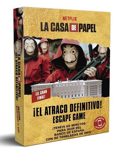 CASA DE PAPEL, LA ¡EL ATRACO DEFINITIVO! (ESCAPE GAME) | 8421728566234 | AA.DD. | Llibreria Drac - Llibreria d'Olot | Comprar llibres en català i castellà online