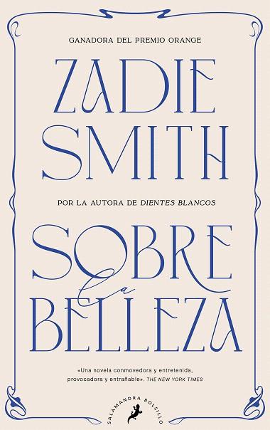 SOBRE LA BELLEZA | 9788418796678 | SMITH, ZADIE | Llibreria Drac - Llibreria d'Olot | Comprar llibres en català i castellà online