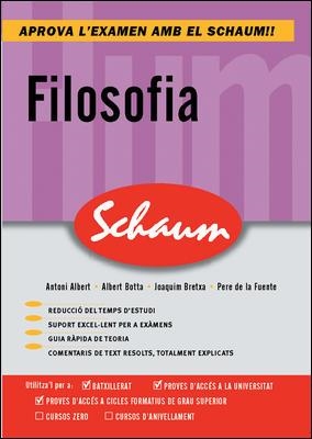FILOSOFIA. COMENTARIS DE TEXT (SCHAUM) | 9788448198732 | Llibreria Drac - Librería de Olot | Comprar libros en catalán y castellano online