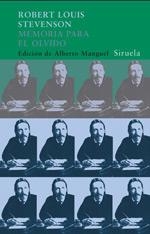 MEMORIA PARA EL OLVIDO | 9788478449316 | STEVENSON, ROBERT LOUIS | Llibreria Drac - Llibreria d'Olot | Comprar llibres en català i castellà online