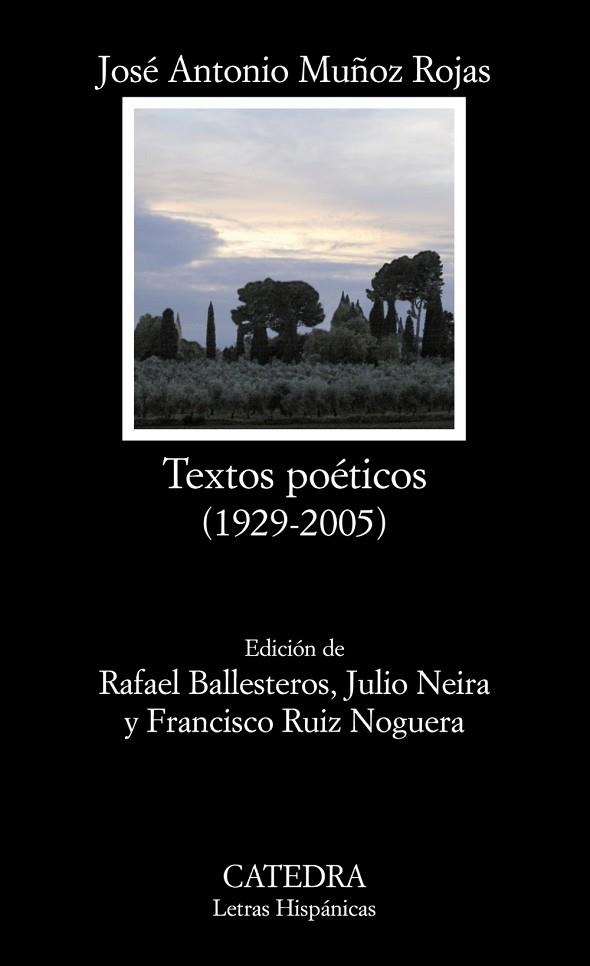 TEXTOS POÉTICOS (1929-2005) | 9788437622781 | MUÑOZ ROJAS, J. A. | Llibreria Drac - Llibreria d'Olot | Comprar llibres en català i castellà online