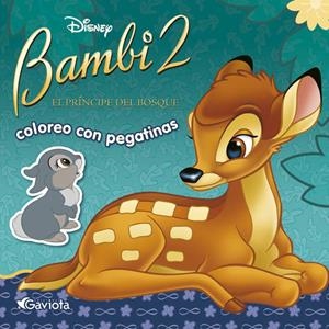 BAMBI 2. COLOREO CON PEGATINAS | 9788439203414 | DISNEY | Llibreria Drac - Llibreria d'Olot | Comprar llibres en català i castellà online