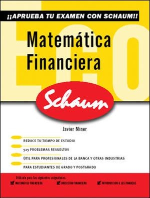 MATEMATICA FINANCIERA | 9788448198299 | MINER, JAVIER | Llibreria Drac - Llibreria d'Olot | Comprar llibres en català i castellà online