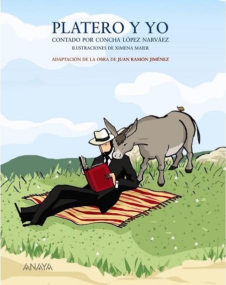 PLATERO Y YO | 9788466751865 | JIMÉNEZ, JUAN RAMÓN/LÓPEZ NARVÁEZ, CONCHA | Llibreria Drac - Librería de Olot | Comprar libros en catalán y castellano online