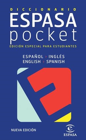 DICCIONARIO ESPAÑOL-INGLES ENGLISH-SPANISH ESPASA POCKET | 9788467020533 | AA.VV. | Llibreria Drac - Llibreria d'Olot | Comprar llibres en català i castellà online