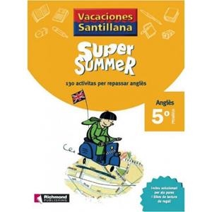 SUPER SUMMER ANGLES 5 EDUCACIO PRIMARIA | 9788466805841 | AA.VV. | Llibreria Drac - Librería de Olot | Comprar libros en catalán y castellano online