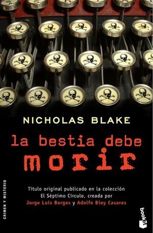 BESTIA DEBE MORIR, LA (NF) | 9788408067825 | BLAKE, NICHOLAS | Llibreria Drac - Llibreria d'Olot | Comprar llibres en català i castellà online