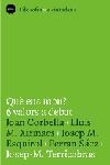 QUE ENS MOU? 6 VALORS A DEBAT | 9788496499553 | TERRICABRAS, JOSEP MARIA | Llibreria Drac - Librería de Olot | Comprar libros en catalán y castellano online