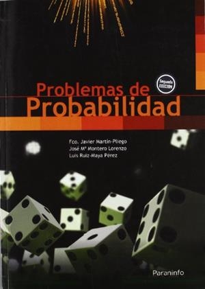 PROBLEMAS DE PROBABILIDAD | 9788497325011 | MARTIN PLIEGO | Llibreria Drac - Librería de Olot | Comprar libros en catalán y castellano online