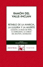 RETABLO DE LA AVARICIA LA LUJURIA Y LA MUERTE | 9788467022032 | VALLE-INCLAN, RAMON DEL | Llibreria Drac - Librería de Olot | Comprar libros en catalán y castellano online