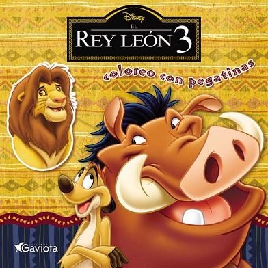 REY LEON 3,EL. COLOREO CON PEGATINAS | 9788439203346 | AA.VV. | Llibreria Drac - Llibreria d'Olot | Comprar llibres en català i castellà online