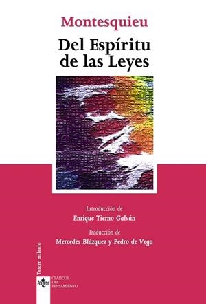 DEL ESPIRITU DE LAS LEYES | 9788430945320 | MONTESQUIEU | Llibreria Drac - Librería de Olot | Comprar libros en catalán y castellano online