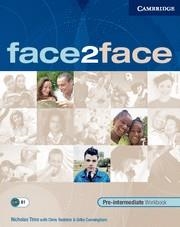 FACE 2 FACE PRE INTERMEDIATE WORKBOOK | 9780521613972 | Llibreria Drac - Librería de Olot | Comprar libros en catalán y castellano online