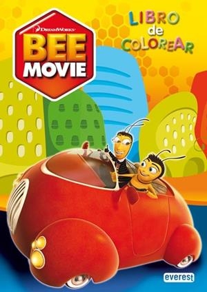 BEE MOVIE LIBRO DE COLOREAR | 9788444160351 | DREAMWORKS | Llibreria Drac - Librería de Olot | Comprar libros en catalán y castellano online