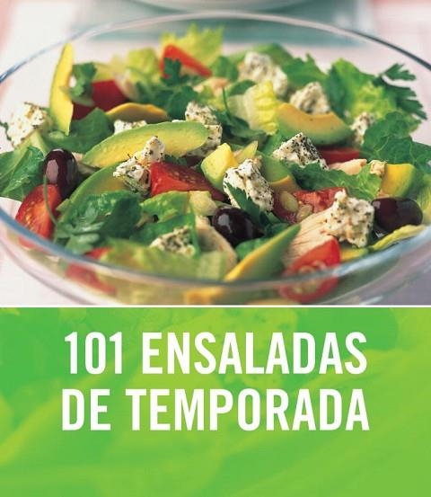 101 ENSALADAS DE TEMPORADA | 9788425342301 | AA.VV. | Llibreria Drac - Llibreria d'Olot | Comprar llibres en català i castellà online