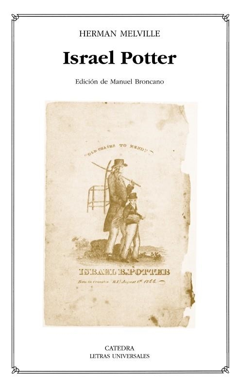 ISRAEL POTTER | 9788437624280 | MELVILLE, HERMAN | Llibreria Drac - Librería de Olot | Comprar libros en catalán y castellano online