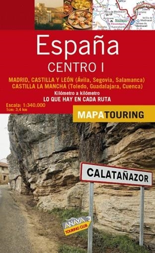 ESPAÑA CENTRO 1 (MAPA TOURING) | 9788497766562 | AA.VV. | Llibreria Drac - Llibreria d'Olot | Comprar llibres en català i castellà online