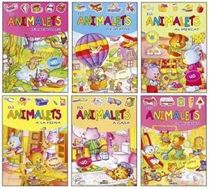 ANIMALETS AMB ADHESIUS | 9788430562954 | AA.VV. | Llibreria Drac - Librería de Olot | Comprar libros en catalán y castellano online