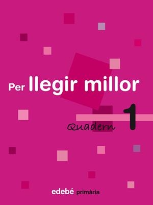 PER LLEGIR MILLOR QUADERN 1 | 9788423690404 | Llibreria Drac - Llibreria d'Olot | Comprar llibres en català i castellà online