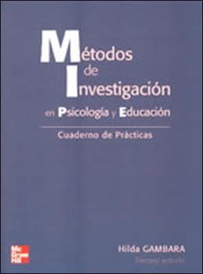 METODOS DE INVESTIGACION EN PSICOLOGIA Y EDUCACION. CUADERNO | 9788448136697 | Llibreria Drac - Librería de Olot | Comprar libros en catalán y castellano online