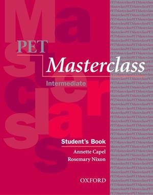 PET MASTERCLASS INTERMEDIATE STUDENT'S BOOK | 9780194514088 | Llibreria Drac - Librería de Olot | Comprar libros en catalán y castellano online