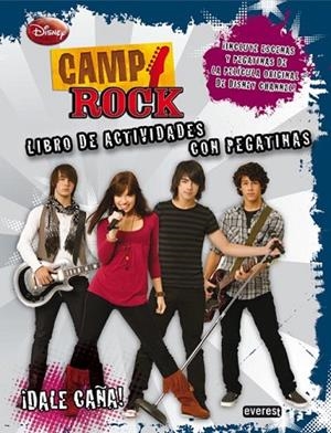 CAMP ROCK. LIBRO DE ACTIVIDADES CON PEGATINAS | 9788444160825 | DISNEY | Llibreria Drac - Librería de Olot | Comprar libros en catalán y castellano online
