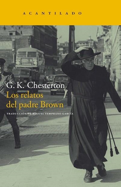 RELATOS DEL PADRE BROWN | 9788496834897 | CHESTERTON, G. K. | Llibreria Drac - Librería de Olot | Comprar libros en catalán y castellano online