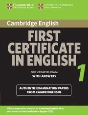 CAMBRIDGE FIRST CERTIFICATE IN ENGLISH 1 WITH ANSWERS | 9780521714501 | Llibreria Drac - Librería de Olot | Comprar libros en catalán y castellano online