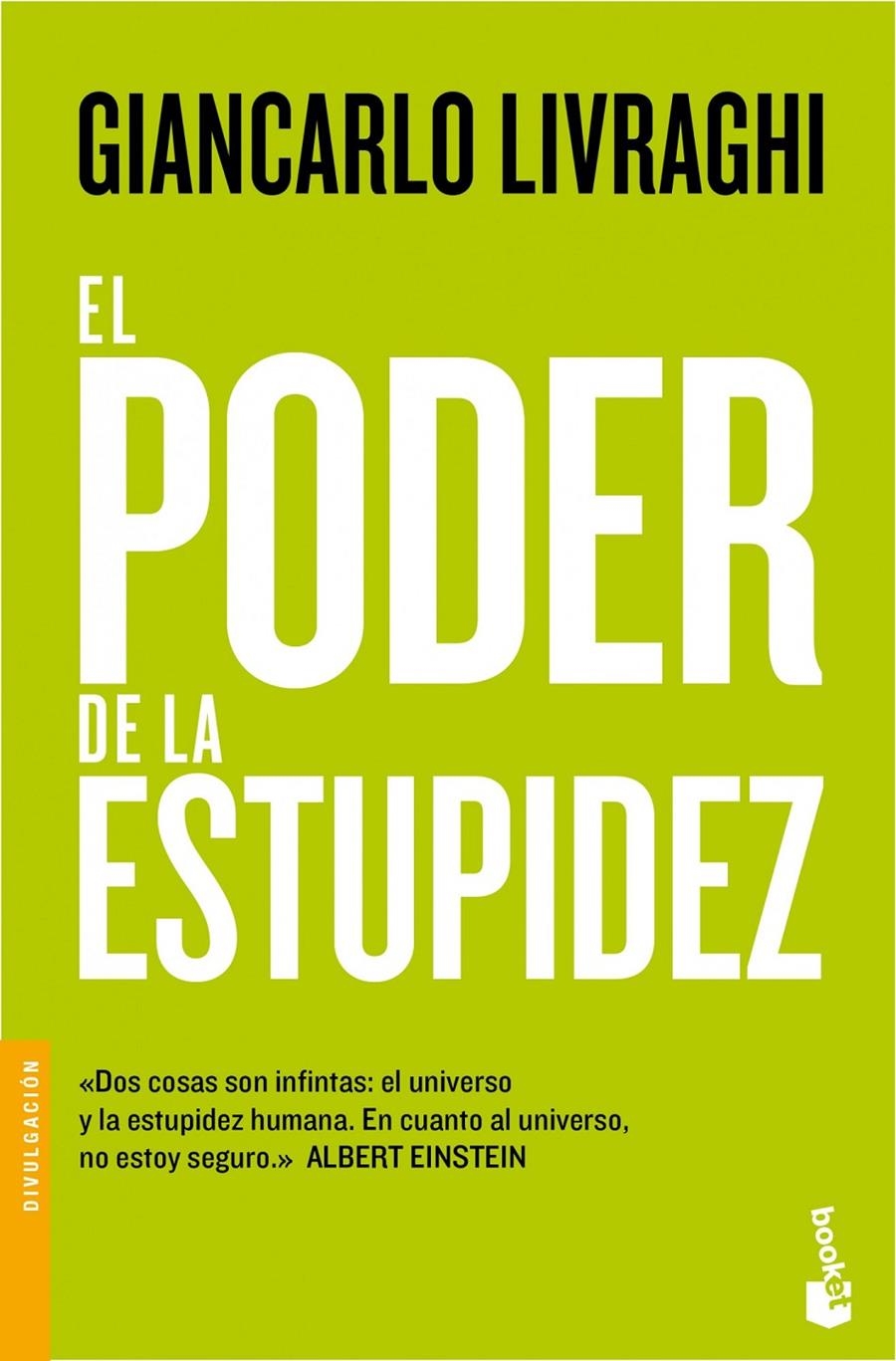 PODER DE LA ESTUPIDEZ, EL | 9788408003786 | LIVRAGHI, GIANCARLO | Llibreria Drac - Librería de Olot | Comprar libros en catalán y castellano online