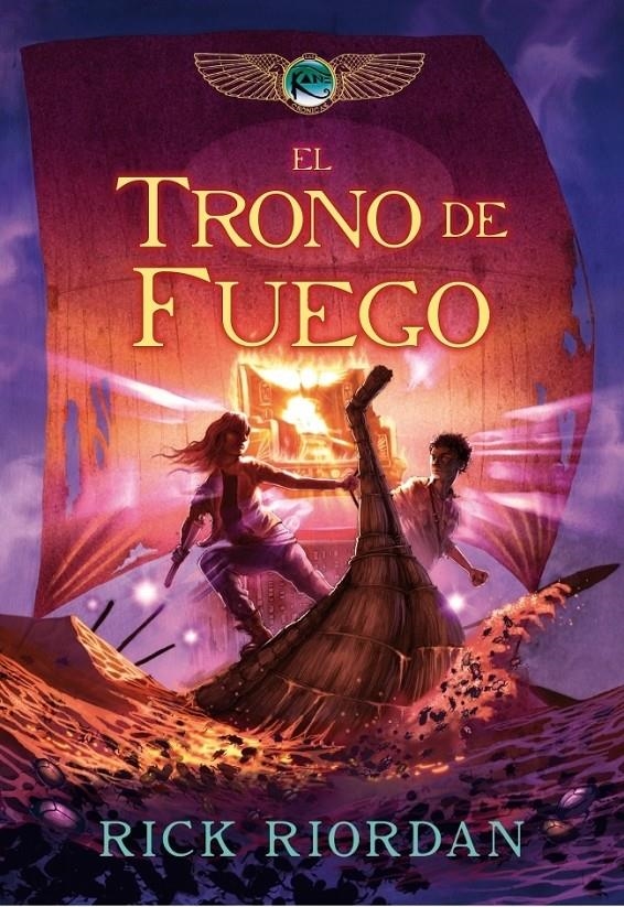 TRONO DE FUEGO, EL | 9788484418771 | RIORDAN, RICK | Llibreria Drac - Llibreria d'Olot | Comprar llibres en català i castellà online