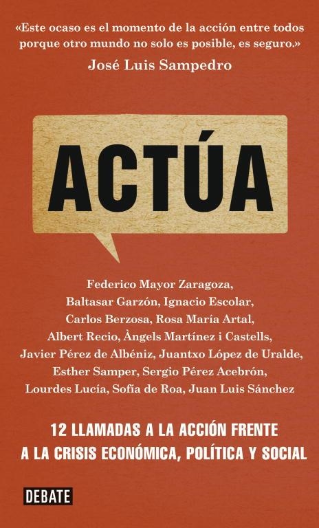 ACTUA | 9788499921754 | VV.AA. | Llibreria Drac - Librería de Olot | Comprar libros en catalán y castellano online