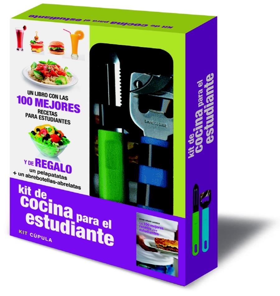 KIT DE COCINA PARA EL ESTUDIANTE | 9788448003609 | GIRARD-LAGORCE, SYLVIE | Llibreria Drac - Librería de Olot | Comprar libros en catalán y castellano online