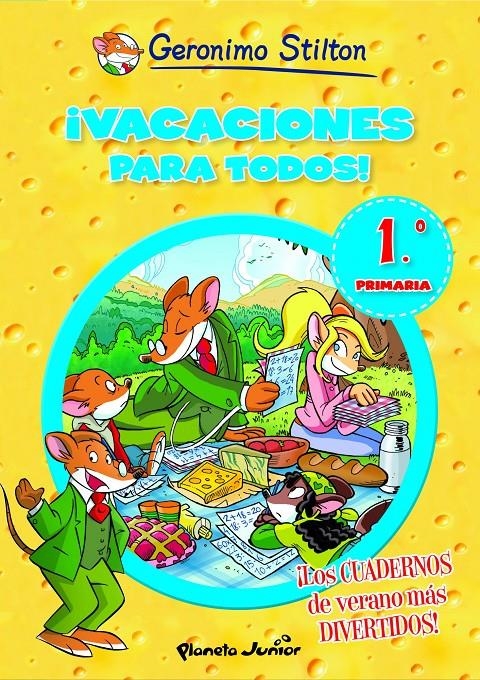 VACACIONES PARA TODOS 1 PRIMARIA | 9788408006084 | STILTON, GERONIMO | Llibreria Drac - Librería de Olot | Comprar libros en catalán y castellano online
